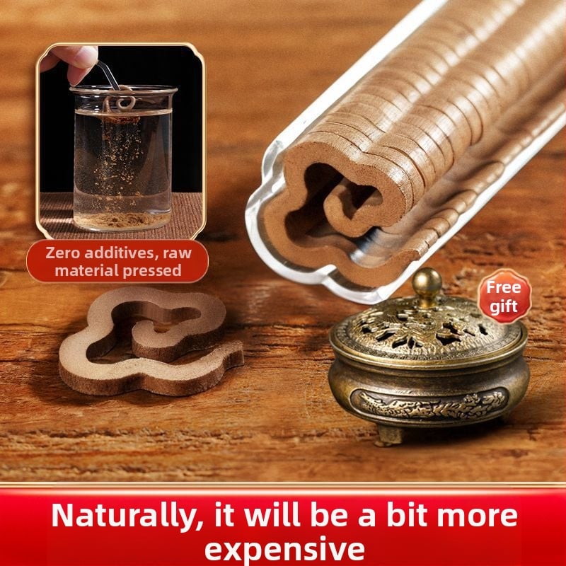 Kadzidļa degļs no sakausējuma, Agarwood kadzīte, iekšējai lietošanai, ilgs darbības laiks