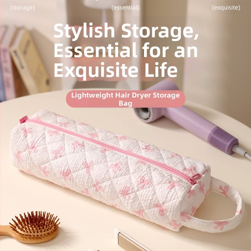 Matu fēna uzglabāšanas soma – kubveida forma, poliesters, daudzfunkcionāla, ceļošanai, saderīga ar Dyson