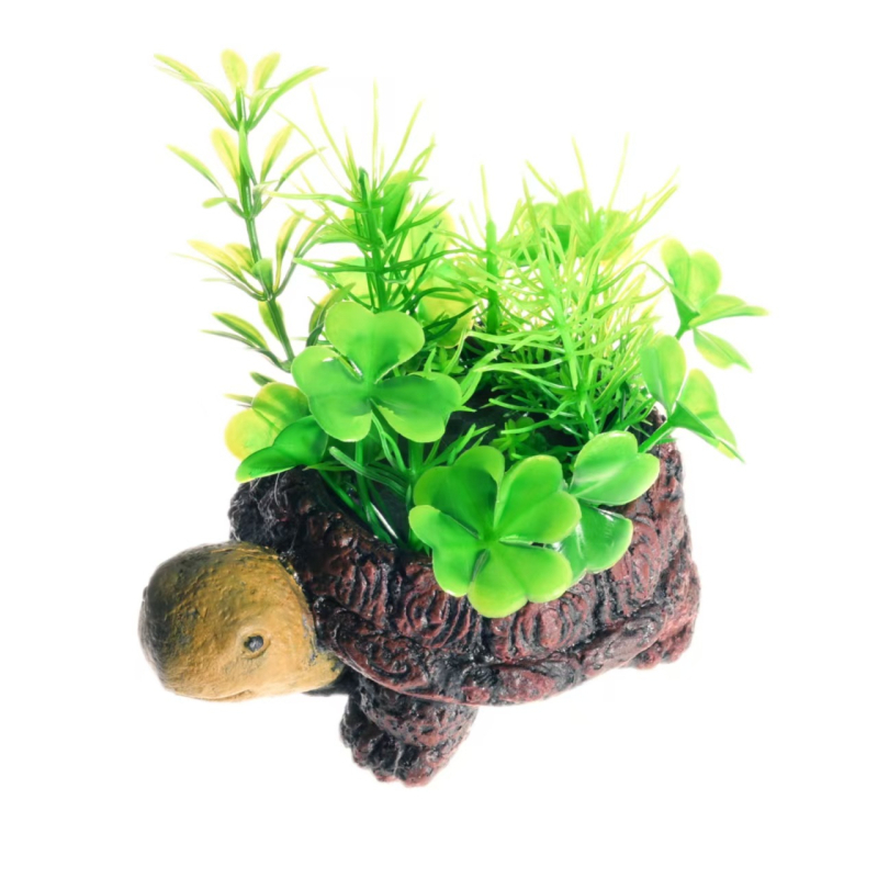 Ornament de oxigenare din rășină - Disc cu bule în formă de țestoasă (Brand: Yitong; Stil: Bubble Disk; Funcție: Oxigenare; Scop principal: Decorare)