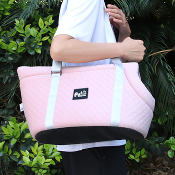 Τσάντα για κατοικίδια, αναδιπλώμενη, ολλανδικό βελούδο, μονόχρωμο σχέδιο, κωδικός 8022