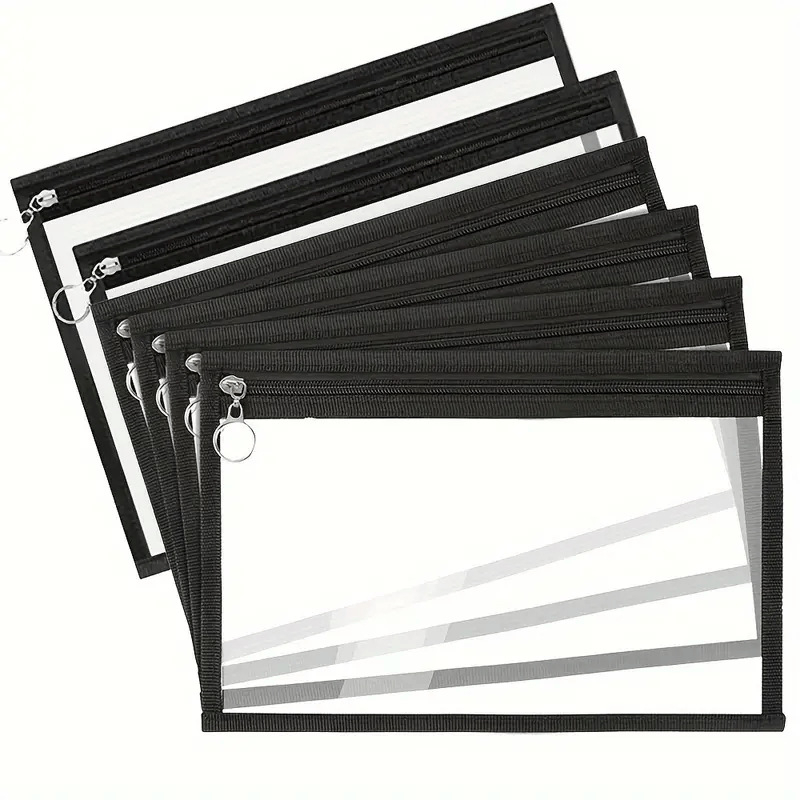 Pasių ir dokumentų laikiklis – skaidrus vandeniui atsparus PVC dėklas, rankinės stiliaus, daugiafunkcis kelionėms