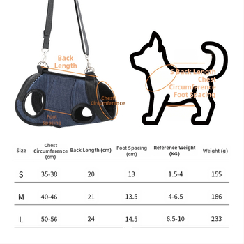 Mājdzīvnieku soma pastaigām – Materiāls: Sandwich Mesh + Denim; Preces kods: 10184; Kategorija: Mājas dzīvnieku soma; Cietība: Vidēja; Zīmējums: Vienkrāsains