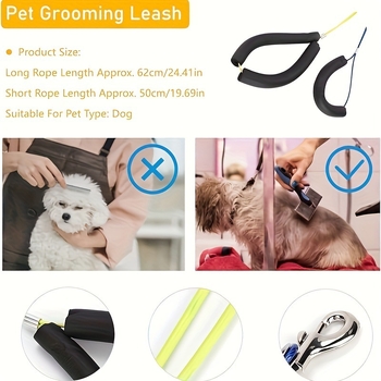 Σύστημα κολάρων, λουριών και θηλειών κατοικίδιων με διπλό σχεδιασμό δαχτυλιδιών – πλαστικό, καθολική εφαρμογή