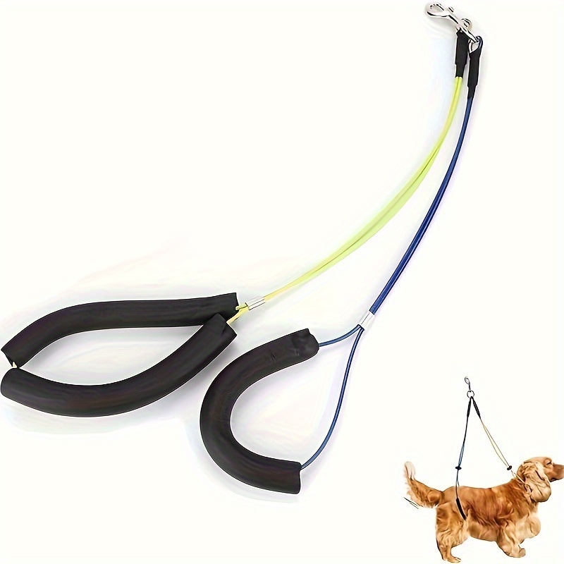 Suņu kakla jostas, pavadiņas un jostas ar dubultiem gredzeniem – plastmasas materiāls, universāla pielietojuma