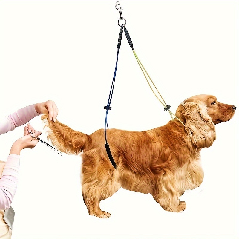 Suņu kakla jostas, pavadiņas un jostas ar dubultiem gredzeniem – plastmasas materiāls, universāla pielietojuma