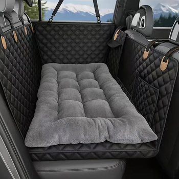 Μαξιλάρι αυτοκινήτου για σκύλους – Υφασμάτινο, Κρεβάκι κατοικίδιου, Συμβατό με πολλά μοντέλα αυτοκινήτων