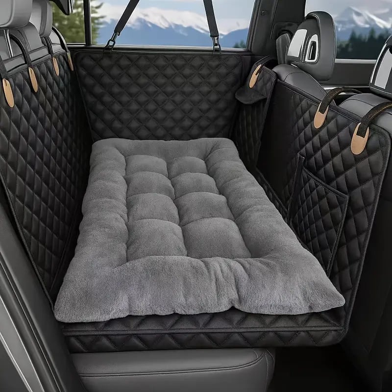 Auto paklājiņš suņiem – Audums, Suņu guļvieta, Saderīgs ar vairākiem automobiļu modeļiem