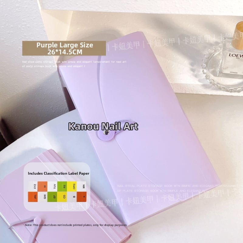 Nagu uzlīmju uzglabāšanas kārba, saliekama, putekļu izturīga, caurspīdīga, skrāpējumiem izturīga, no plastmasas