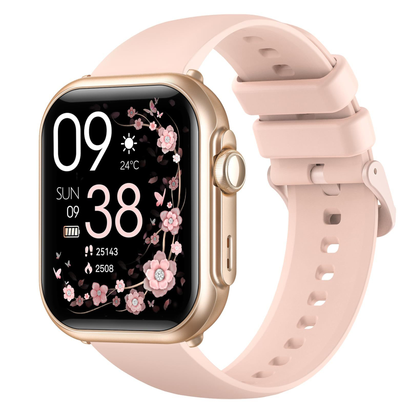 Unisex viedpulkstenis ar soļu skaitīšanu, sirdsdarbības monitoringu, viedajiem atgādinājumiem un attālo selfiju taimeri; darbības laiks mazāk kā 7 dienas