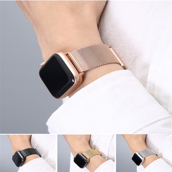 Apple Watch mágneses rozsdamentes acél szíj, kompatibil SE és Series 1–6, stílus üzleti/elegáns/ mindennapi