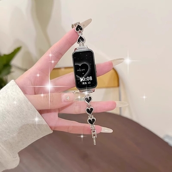 Huawei Band 9/10 NFC метален каиш за 14 мм интерфейс, закопчаване със щракване, тегло 17,4 г