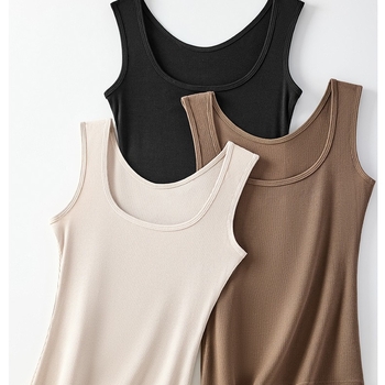 Γυναικείο τοπ χωρίς μανίκια με τετράγωνη λαιμόκοψη και φαρδιές τιράντες, από βισκόζη, 90–95% βισκόζη, μεσαίο βάρος ύφανσης 181–200 g/m²