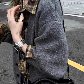 Λουρί ρολογιού Ι-σχήματος, νάιλον πλεγμένος, μινιμαλιστικό στυλ, αγκράφα