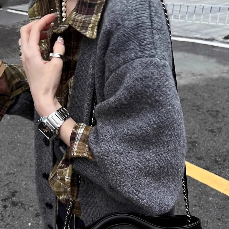 Curea de ceas în formă I, din nylon împletit, stil minimalist, cataramă