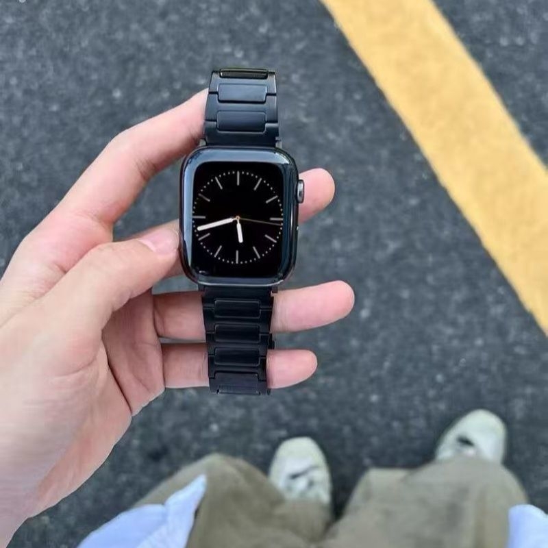 Curea de ceas în formă I, din nylon împletit, stil minimalist, cataramă