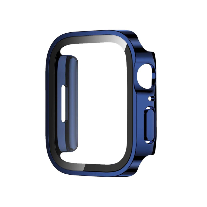 Θήκη Apple Watch: ανθεκτική στις πτώσεις κατασκευή από PC με ηλεκτροπλακιδωμένο ευθύ άκρο, ενσωματωμένος σχεδιασμός; Υλικό: PC + φιλμ θερμικής επεξεργασίας; Συμβατό με Apple Watch