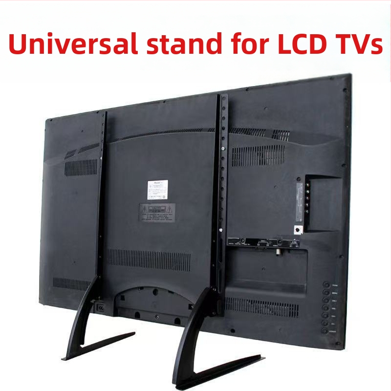 Телевизионна база за повдигане – универсална без пробиване LCD настолна стойка KT06, стоманена конструкция, съвместима със смарт телевизори