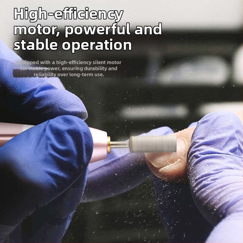 Електрически шлайф за нокти и инструмент за премахване – модел GLX019, TYPE-C зареждане, 230 g, ABS корпус