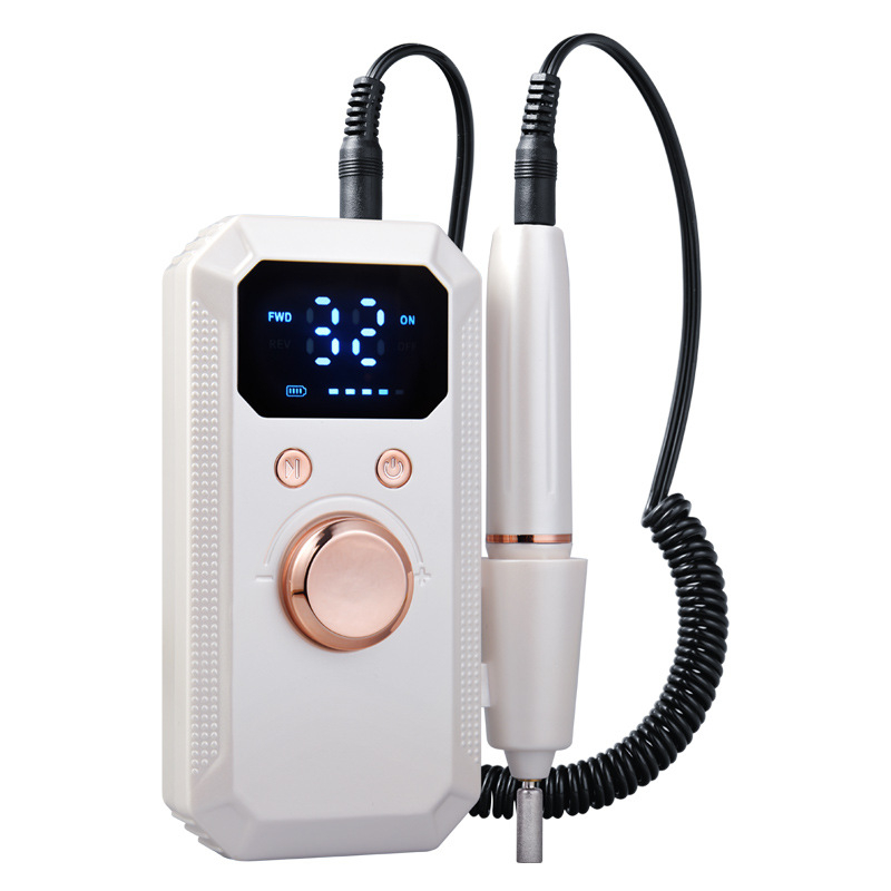 Elektriska nagu slīpētājs un noņemšanas rīks – Modelis GLX019, TYPE-C uzlāde, 230 g, ABS korpuss