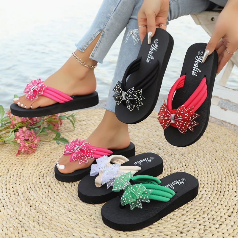 Moteriški plokščios basutės su drugelių krištolais; viršutinė medžiaga medvilnė; padas EVA; vidinis audinys; vienos spalvos dizainas