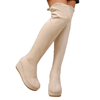 Ανδρικά μποτάκια με φούντες, suede επάνω μέρος, σόλα από καουτσούκ, τακούνι άνω των 8 εκ, χαμηλός άξονας, Pull-On κλείσιμο