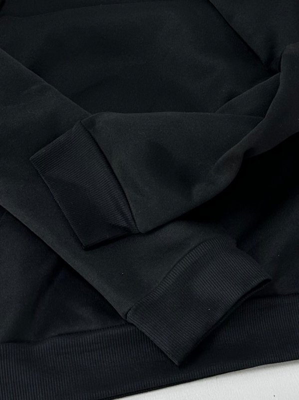 Moteriški Kalifornijos motyvo flisinis džemperis, užsakytas modelis, laisvas siluetas, apvalus kaklo iškirptė, poliesteris