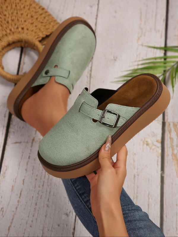 Sieviešu velūra augšpuse slides sandalēs, konopes pītā zole, plakā zole, pavasaris un rudens