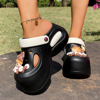 EVA sandales ar caurumiem – universālas, Slip-On, pretslīdēšana, Anti-Odor, 8 cm bieza zole