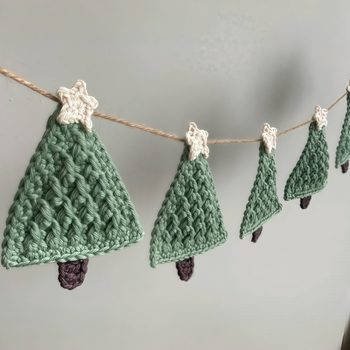 Χειροποίητη κούκλα πλέξιμο - ακρυλικό νήμα σε μπάλες, ημι-γουορστντ πλέξιμο, DIY διακόσμηση χριστουγεννιάτικου δέντρου (Δράκος & Ελάφι), προσαρμόσιμη