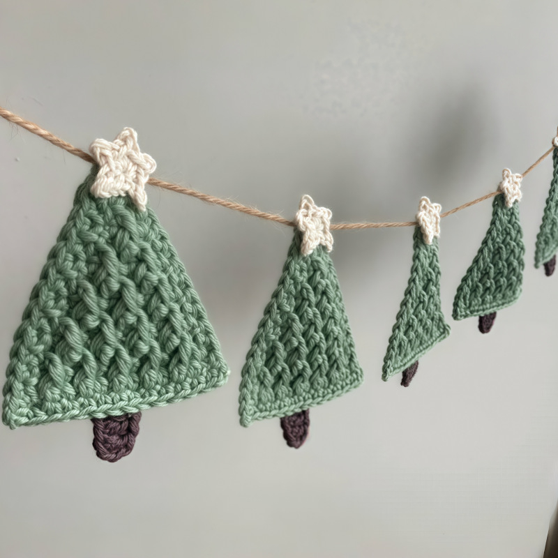 Χειροποίητη κούκλα πλέξιμο - ακρυλικό νήμα σε μπάλες, ημι-γουορστντ πλέξιμο, DIY διακόσμηση χριστουγεννιάτικου δέντρου (Δράκος & Ελάφι), προσαρμόσιμη