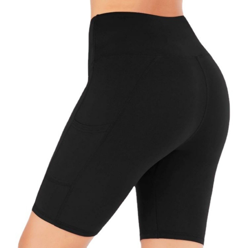 Капри клин за спорт, висока талия, камуфлажен принт, полиестер/еластан плетен материал, тънък силует