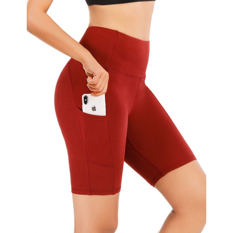 Капри клин за спорт, висока талия, камуфлажен принт, полиестер/еластан плетен материал, тънък силует