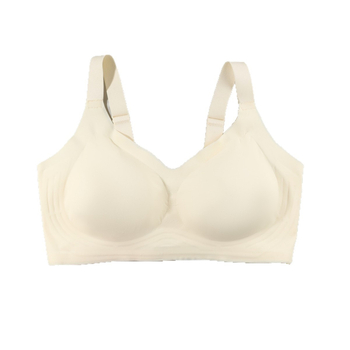 Bežični, bezšivni konturni grudnjak, 3/4 košarice, tanke oblikovane košarice, dvostruke naramenice, stražnje zatvaranje s četiri reda kopči