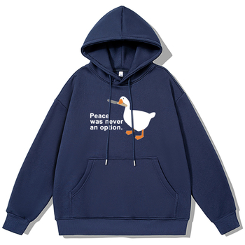 Megztinis su spauda, laisvo silueto, ilgomis rankovėmis, apvalus kaklas, 95% poliesteris