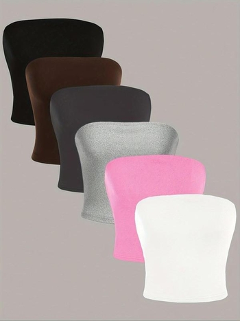 Meitenēm piemērots kokvilnas crop top ar kokvilnas odai, mīksts tērauda gredzens, ikdienas tradicionālais stils, vecuma 9–13 gadi