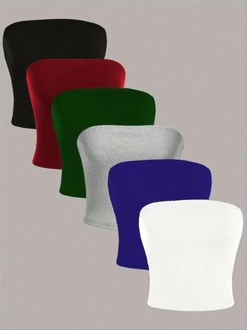 Meitenēm piemērots kokvilnas crop top ar kokvilnas odai, mīksts tērauda gredzens, ikdienas tradicionālais stils, vecuma 9–13 gadi