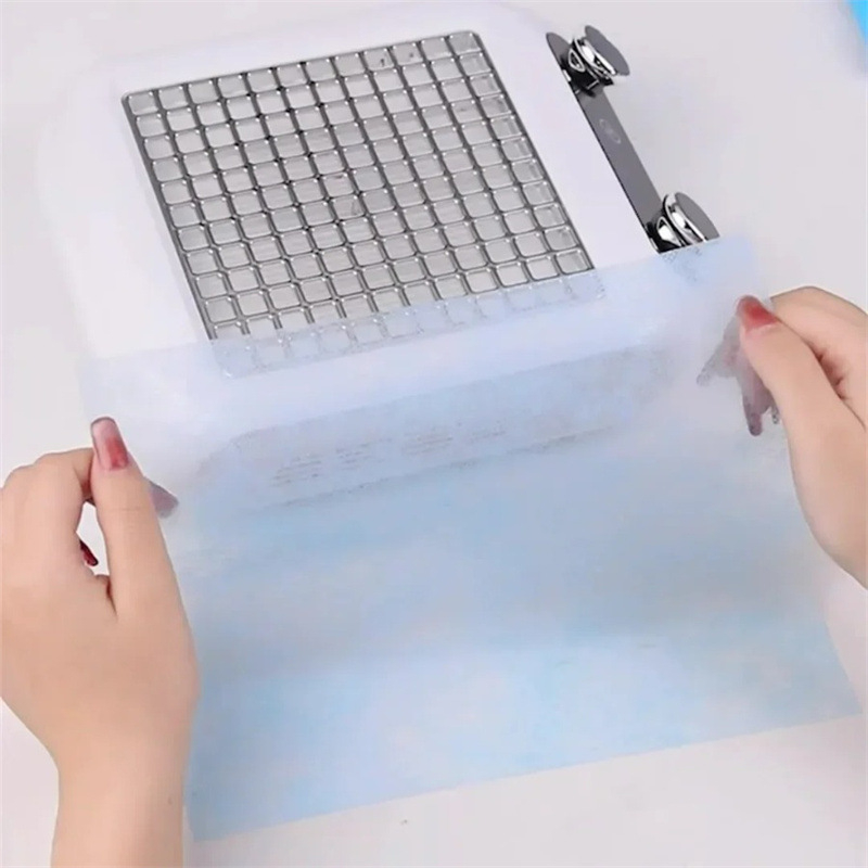 Nagų dizaino vakuumo filtro vata, 200 lapų, galima pjauti ir keisti, nesudaro dulkių