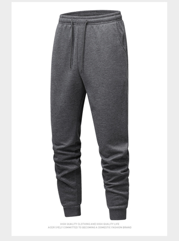 Παντελόνι cargo σε κορεατικό στυλ, ίσια γραμμή, εξτρά παχύ, 95% βαμβάκι