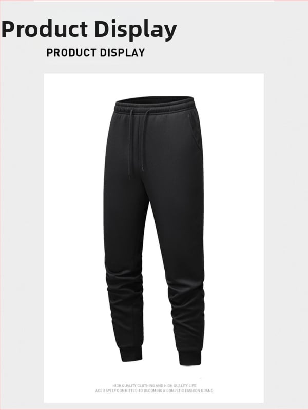 Korejiečių stiliaus cargo kelnes, tiesus kirpimas, ekstra stora, 95% medvilnė