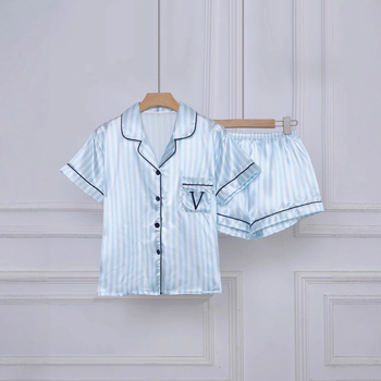 Σετ casual με 3D-εφέ εκτύπωσης, μίγμα πολυεστέρα-ελαστάν, μανίκια 3/4, Καλοκαίρι 2025