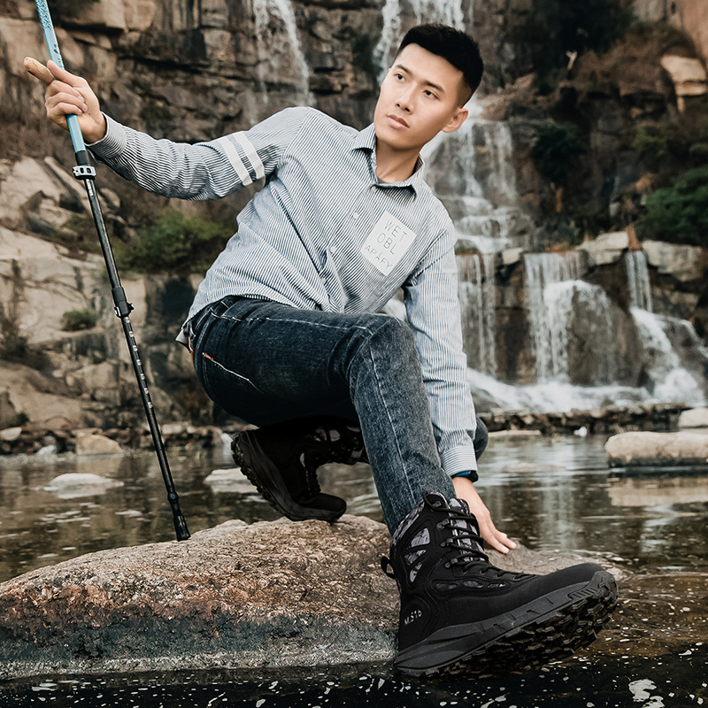 Y-2516 Universālās taktiskās kurpes — tuksneša stila, āda un zamšāds no liellopa ādas, piemērotas pārgājieniem, treniņiem un ārējām aktivitātēm