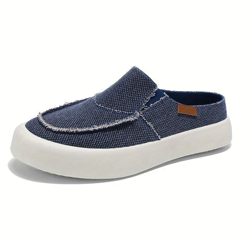 Vīriešu ikdienas slip-on kurpes ar Xishi Velvet augšdaļu un konopas pinētā zolē, plakana zole