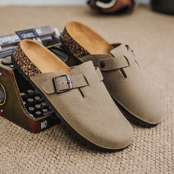 Vīriešu slip-on apavi - vasaras stilā, ar biezu zoli, biroja apavi, PU materiāls