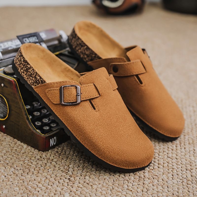 Vīriešu slip-on apavi - vasaras stilā, ar biezu zoli, biroja apavi, PU materiāls