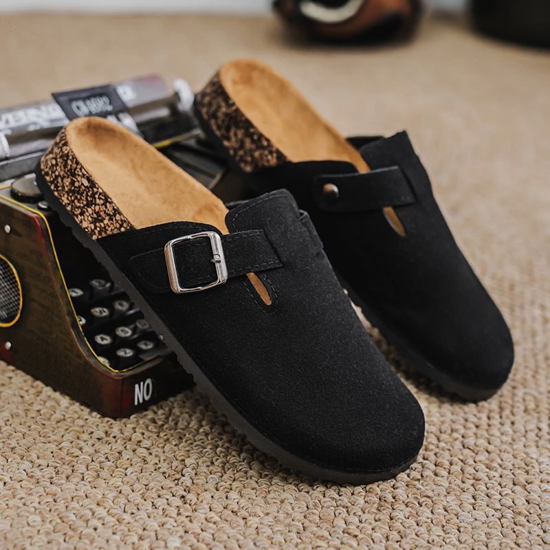 Vīriešu slip-on apavi - vasaras stilā, ar biezu zoli, biroja apavi, PU materiāls