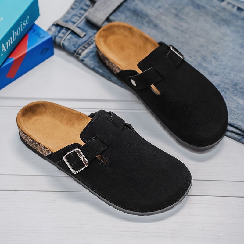 Vīriešu slip-on apavi - vasaras stilā, ar biezu zoli, biroja apavi, PU materiāls
