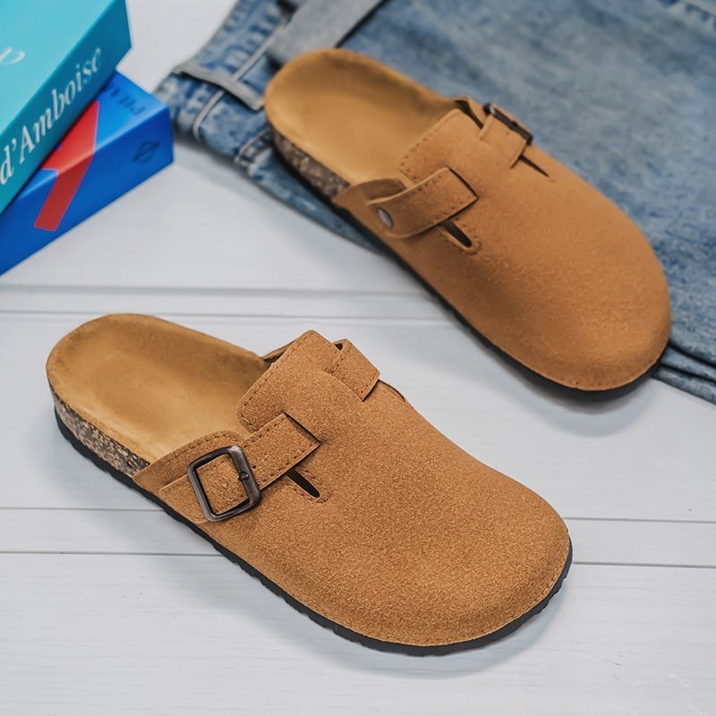 Vīriešu slip-on apavi - vasaras stilā, ar biezu zoli, biroja apavi, PU materiāls