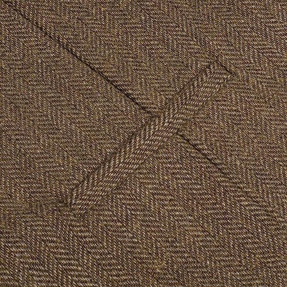 Мъжка рок жилетка Slim-Fit, еднобортова, пайетна бродерия, 3 мм пайети, 100% полиестер