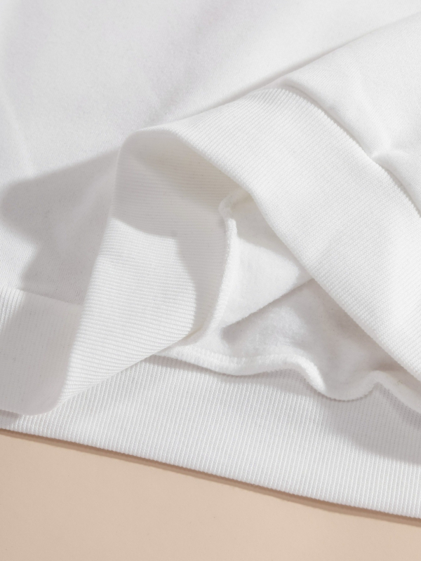 Sieviešu kapucīsa džemperis ar karikatūras grafiku, mīksta fleece oderējums, aukla kapucei, brīvs piegriezums, garas piedurknes, poliesters