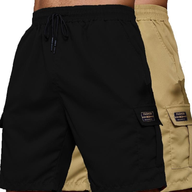 Vīriešu šorti - jēra vilnas flīsa audums, taisns piegriezums, garš kāju garums, vidēja elastība, ielu stils